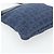 Bulgari Borsa a Spalla BVLGARI Logo Mania Denim Blue Silver Auth bs35006 Argento - vista 14
