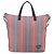 PRADA Hand Bag Canvas Leather 2way Multicolor Silver Auth ka4243 Silvery Multiple colors - view 13