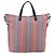 PRADA Hand Bag Canvas Leather 2way Multicolor Silver Auth ka4243 Silvery Multiple colors - view 2