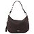 Borsa a tracolla PRADA in pelle marrone argento Auth 178118A - vista 2