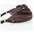 Borsa a tracolla PRADA in pelle marrone argento Auth 178118A - vista 3