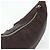 Borsa a tracolla PRADA in pelle marrone argento Auth 178118A - vista 6