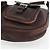 Borsa a tracolla PRADA in pelle marrone argento Auth 178118A - vista 9