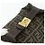 Bolso de Mano FENDI Zucca Canvas Negro Marrón Auth bs34606 Castaño - vista 6