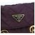 Borsa Tote con Catena PRADA Nylon Viola Oro Auth 178202 D'oro Porpora - vista 17