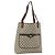 Borsa Tote GUCCI GG Supreme Web Sherry Line PVC Beige Red 16 002 4487 Auth 177774