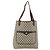 Borsa Tote GUCCI GG Supreme Web Sherry Line PVC Beige Red 16 002 4487 Auth 177774 - vista 2