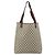 Borsa Tote GUCCI GG Supreme Web Sherry Line PVC Beige Red 16 002 4487 Auth 177774 - vista 3