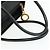 Céline Borsa a mano CELINE Circle Nylon Nero Oro Auth 177318A D'oro - vista 7