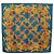 CHANEL Seidentuch Ketten-Accessoire-Muster Blau CC Authentisch am11561A