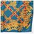 CHANEL Seidentuch Ketten-Accessoire-Muster Blau CC Authentisch am11561A - Ansicht 10