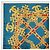 CHANEL Seidentuch Ketten-Accessoire-Muster Blau CC Authentisch am11561A - Ansicht 13