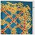 CHANEL Seidentuch Ketten-Accessoire-Muster Blau CC Authentisch am11561A - Ansicht 15