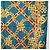 CHANEL Seidentuch Ketten-Accessoire-Muster Blau CC Authentisch am11561A - Ansicht 18