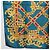 CHANEL Seidentuch Ketten-Accessoire-Muster Blau CC Authentisch am11561A - Ansicht 19