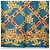 CHANEL Seidentuch Ketten-Accessoire-Muster Blau CC Authentisch am11561A - Ansicht 20
