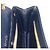 Borsa a Spalla con Catena Christian Dior in Pelle Blu Navy e Oro Auth bs35041 D'oro - vista 19