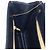 Borsa a Spalla con Catena Christian Dior in Pelle Blu Navy e Oro Auth bs35041 D'oro - vista 20