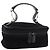 GUCCI Horsebit Vanity Tasche Wildleder Schwarz Silber 032 1705 0141 Auth bs34967