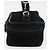 GUCCI Horsebit Vanity Tasche Wildleder Schwarz Silber 032 1705 0141 Auth bs34967 - Ansicht 3