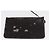 Borsa a Mano FENDI Zucca Canvas Nero Marrone Auth bs34584 - vista 11