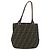 Borsa a Mano FENDI Zucca Canvas Nero Marrone Auth bs34584 - vista 13