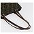 Borsa a Mano FENDI Zucca Canvas Nero Marrone Auth bs34584 - vista 7