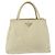 PRADA Handtasche Nylon Beige Silber Auth bs34795 - Ansicht 13