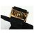 FENDI Picobucket Funda para AirPods Bolso de Cuello en Satén Negro Oro Auth 178091M Dorado - Ansicht 20