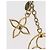LOUIS VUITTON Blue Me Charm metal Gold M67931 LV Auth bs34872 D'oro - vista 4