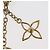 LOUIS VUITTON Blue Me Charm metal Gold M67931 LV Auth bs34872 D'oro - vista 9