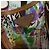 PRADA Handtasche aus Vinyl Multicolour Silber Auth YKZ1299A Mehrfarben - Ansicht 18
