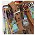 PRADA Handtasche aus Vinyl Multicolour Silber Auth YKZ1299A Mehrfarben - Ansicht 19
