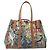PRADA Handtasche aus Vinyl Multicolour Silber Auth YKZ1299A Mehrfarben - Ansicht 2