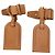 LOUIS VUITTON Powanie Name Tag Leather 10set Beige LV Auth 167221 - vista 2