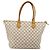 LOUIS VUITTON Borsa Tote Damier Azur Saleya MM N51185 LV Auth 177559 - vista 2