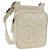 CHANEL Matelasse Shoulder Bag Caviar Skin Ivory Gold CC Auth BA12379V D'oro Crudo