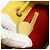 Céline CELINE Rucksack Leder Gelbgold Authentisch 177264 Golden - Ansicht 12