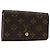 LOUIS VUITTON Monogram Porte Monnaie Billets Tresor Wallet M61730 Auth bs34870 Monogramma