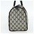 Borsa GUCCI GG Supreme Sherry Line PVC Blu Navy Oro 39 02 007 Auth 177794 D'oro - vista 4