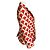 Lanvin Red / Blue Multi Scallop Print Silk Satin Jacket Multiple colors