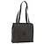Céline Borsa Tote CELINE Macadam Canvas PVC Pelle Nero Oro Auth ka1178A D'oro