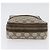Clutch GUCCI GG Supreme Web Sherry Line PVC Beige Red Green Auth ka3285 Rosso Verde - vista 4