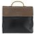 Borsa LOEWE Velazquez in pelle nera e oro Auth 178120A Nero D'oro - vista 13