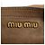 Borsa a Spalla Miu Miu in Pelle Marrone Oro Auth 177730A D'oro - vista 20