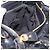 Borsa Salvatore Ferragamo Vala in pelle nera e oro Auth ka4181A Nero D'oro - vista 19
