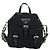 Borsa a Spalla con Catena PRADA Nylon Nero Argento Auth AMZ520M - vista 13