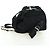 Borsa a Spalla con Catena PRADA Nylon Nero Argento Auth AMZ520M - vista 3