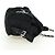Borsa a Spalla con Catena PRADA Nylon Nero Argento Auth AMZ520M - vista 4