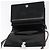Borsa a Spalla Salvatore Ferragamo Gancini in Pelle Vernice Nera Argento Auth 178485 Nero - vista 17